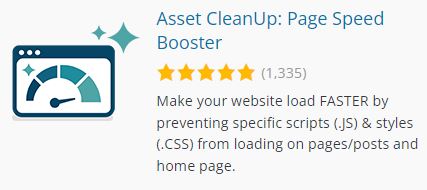 asset cleanup wordpress plugin logo